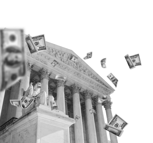 Money showering over the Supreme Court